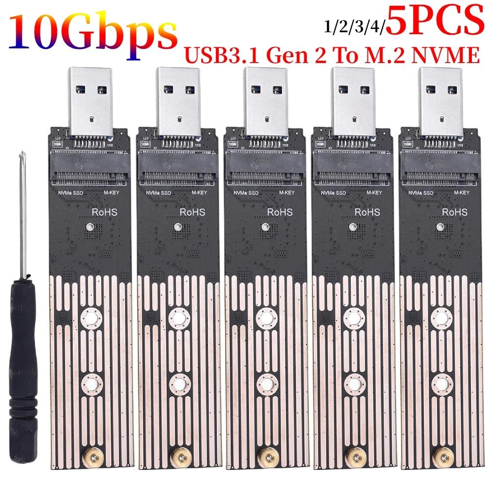 USB 3.1 Gen 2 to M.2 NVME SSD   NVME M2 to USB 3.1  ī , Ｚ 970 960 ø, 10Gbps, 1-5 